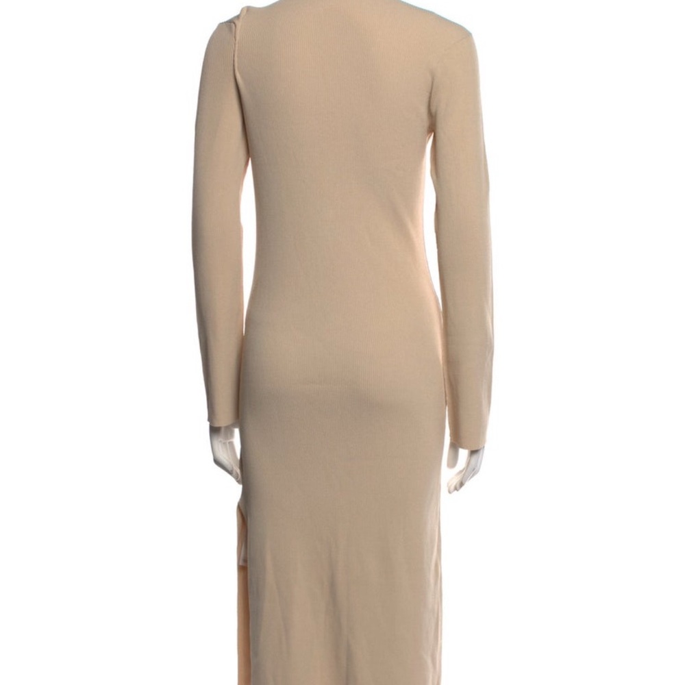 FRAME Rib-Knit Henley Dress - Picture 3 of 3